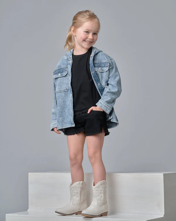 Denim Shorties - Kids