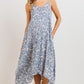 Asymmetric Midi Dress