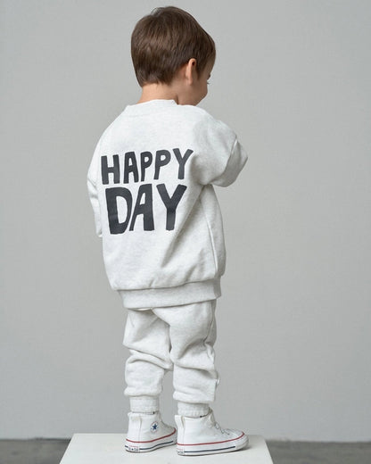 Happy Day Crewneck Kids