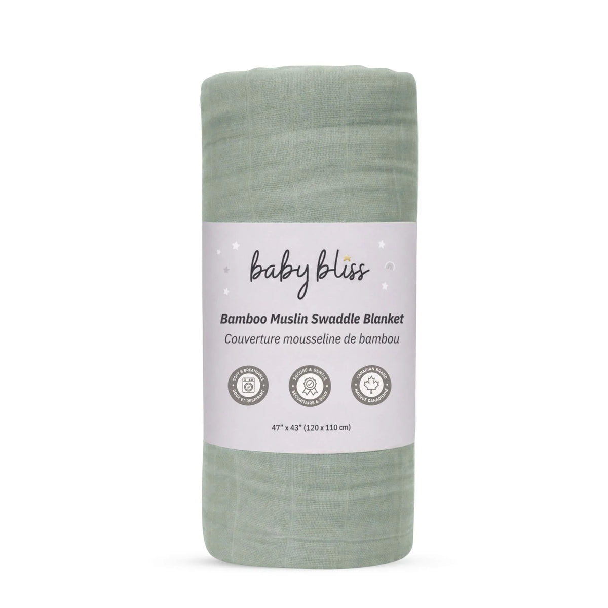 Bamboo Muslin Swaddle Blanket