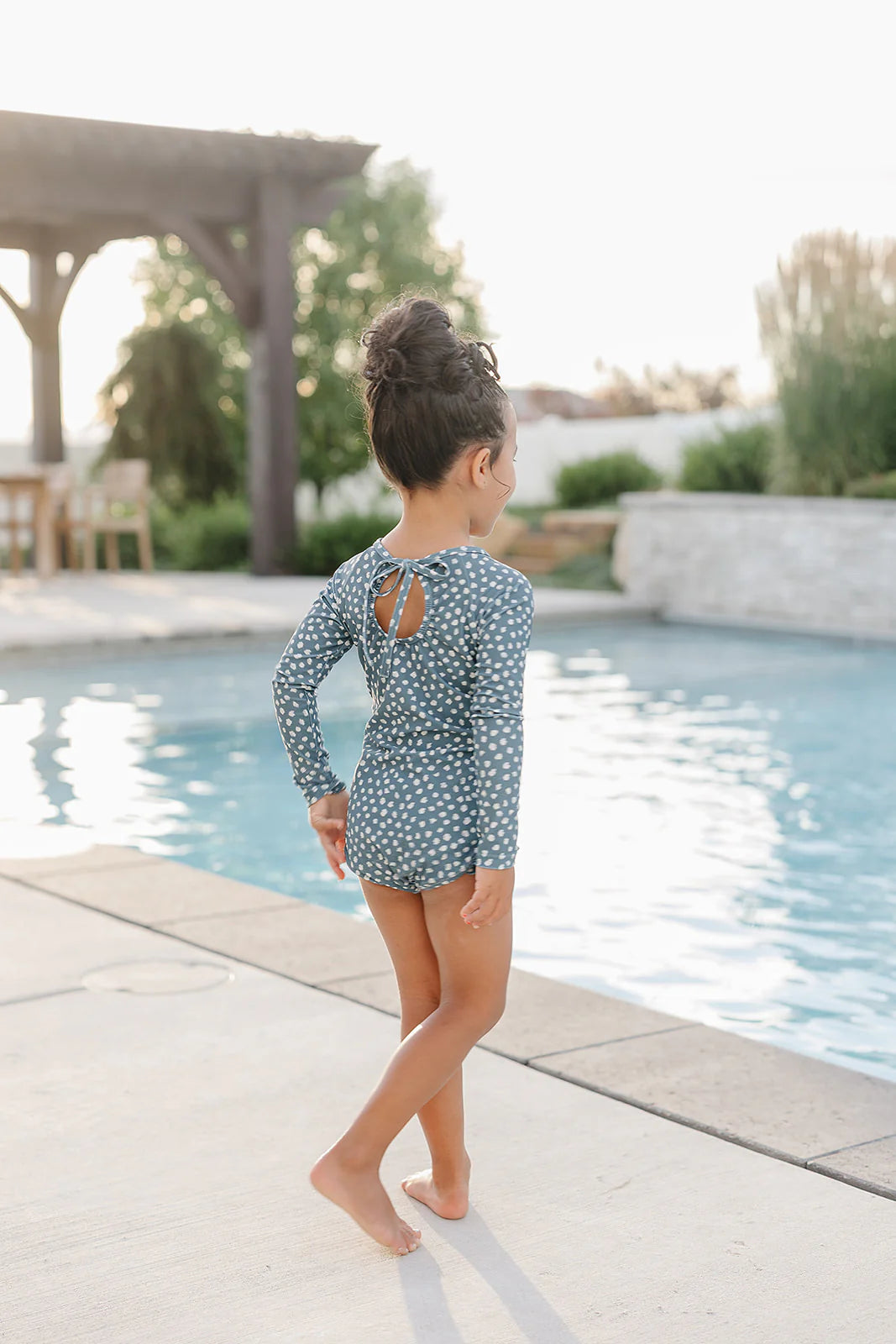 Ruffle Rashguard Suit