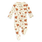 Organic Zipper Footie