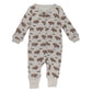 Organic Zipper Romper