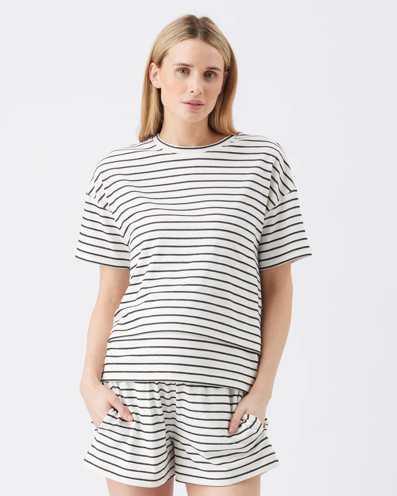 Jada Stripe Nursing Tee