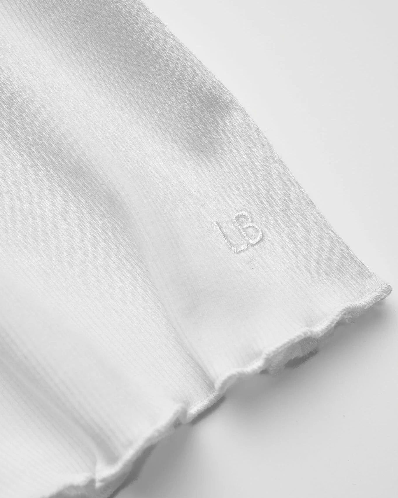 Ribbed Lettuce Tee - Kids