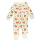 Organic Zipper Romper