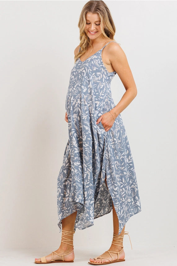 Asymmetric Midi Dress