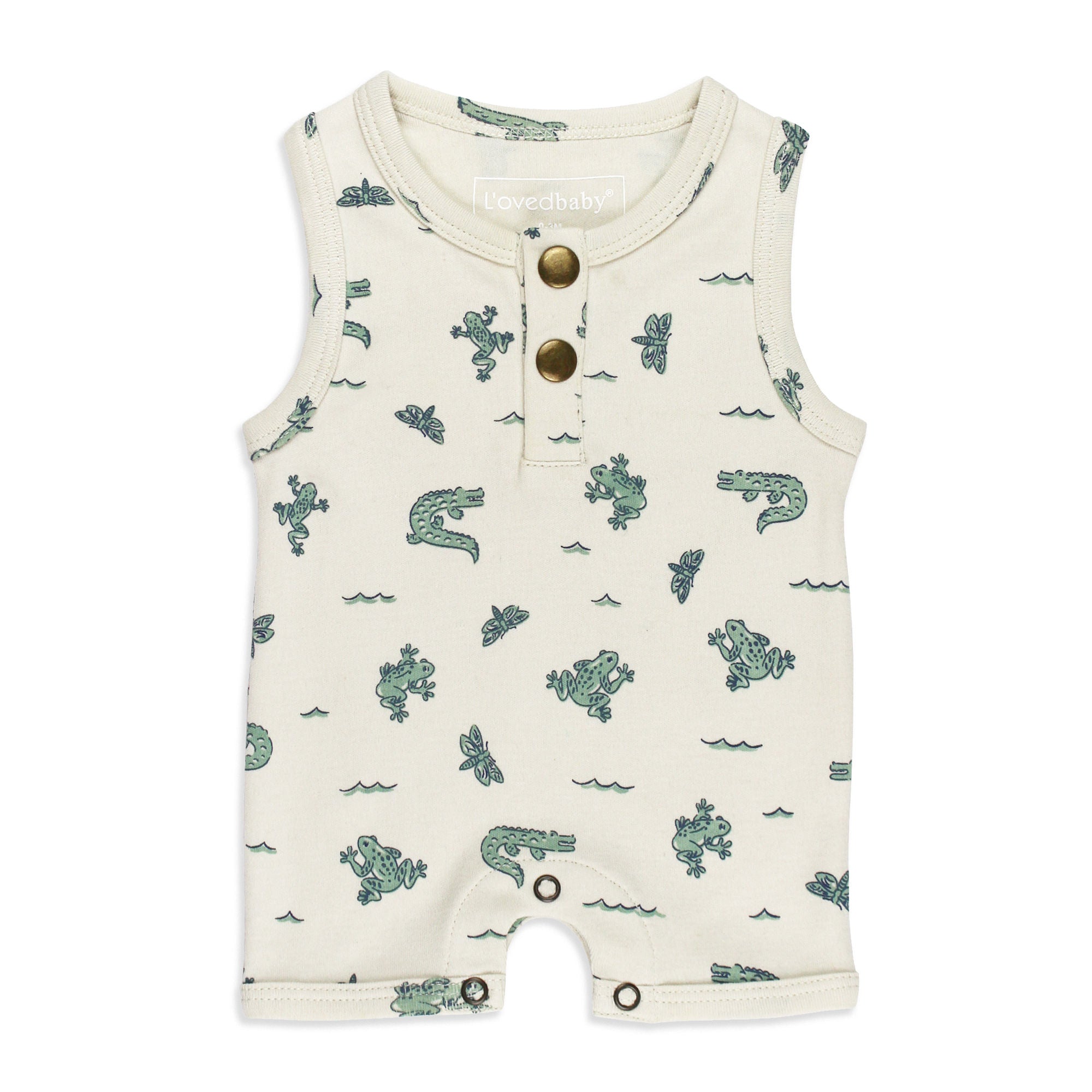 Organic Bubble Romper