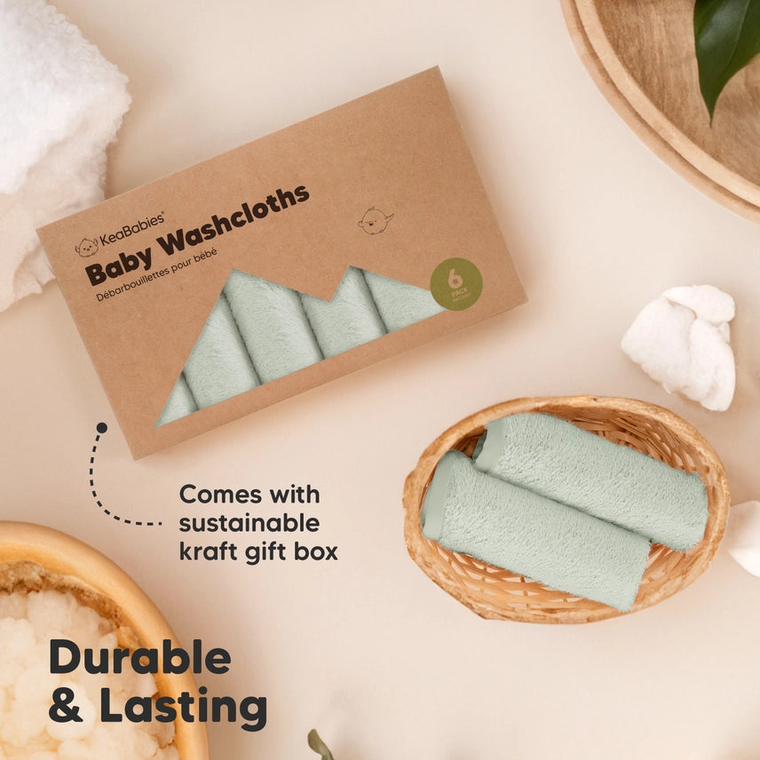 Baby Wash Cloth 6pk
